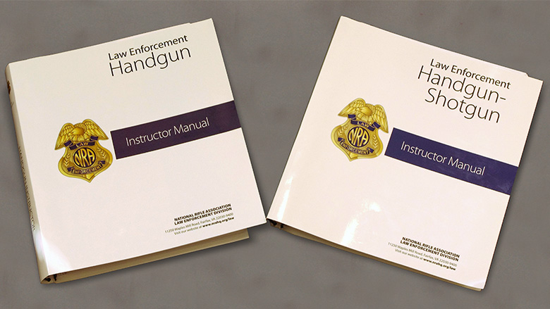 Law Enforcement NRA training instructors manuals